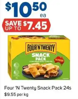 Foodland Four 'N Twenty Snack Pack 24s offer