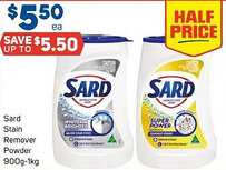 Foodland Sard Stain Remover Powder offer