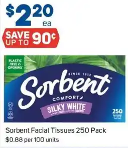 Foodland Sorbent Facial Tissues offer