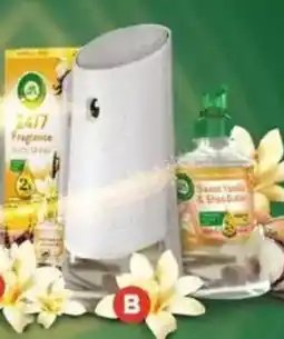 Foodland Air Wick 2x Essential Oil Vanilla & Shea Butter Automatic Spray Kit offer