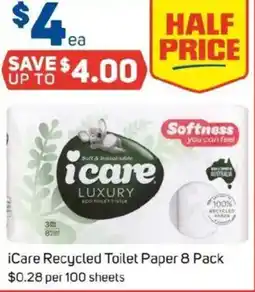 Foodland iCare Recycled Toilet Paper offer