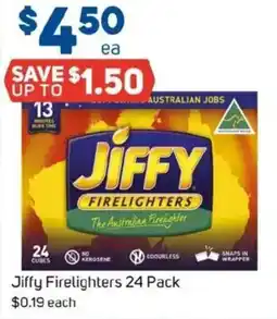 Foodland Jiffy Firelighters offer