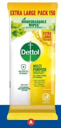 Foodland Dettol Multi Purpose Wipes offer