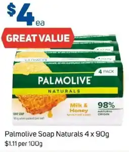Foodland Palmolive Soap Naturals offer