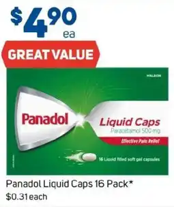 Foodland Panadol Liquid Caps offer