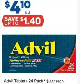 Foodland Advil Tablets offer
