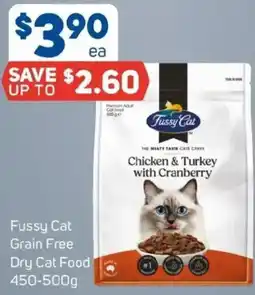 Foodland Fussy Cat Grain Free Dry Cat Food offer