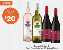 Foodland Banrock Station Grant Burge Selected GB Series offer