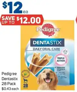 Foodland Pedigree Dentastix offer