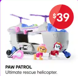 Kmart Paw Patrol ultimate rescue helicopter offer