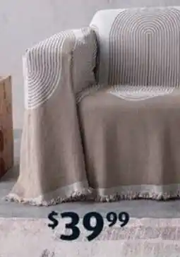 ALDI Couch Blanket offer