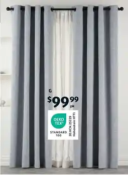 ALDI Complete Curtain Pack offer