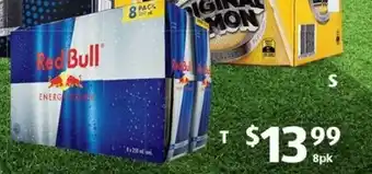 ALDI Red Bull offer