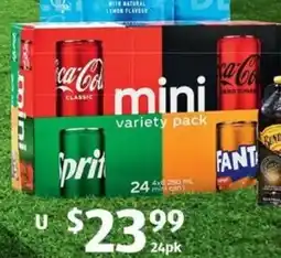 ALDI Coca-Cola Variety Mini Can offer