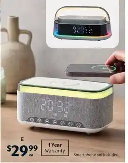 ALDI Clock Radio with Wireless Charging offer