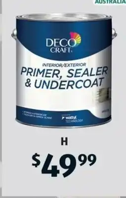 ALDI 3 in 1 Primer, Sealer & Undercoat offer