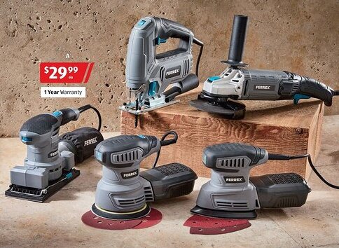 ALDI Assorted Power Tools offer