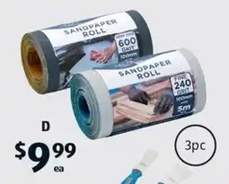 ALDI Sandpaper Rolls offer