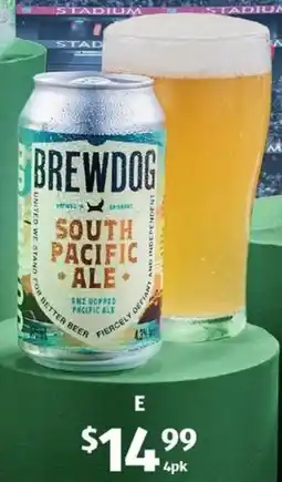 ALDI BrewDog South Pacific Ale offer