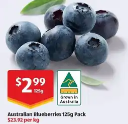 ALDI Australian Blueberries offer