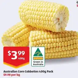 ALDI Australian Corn Cobbettes offer