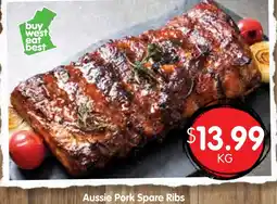 Spudshed Aussie Pork Spare Ribs offer