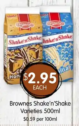 Spudshed Brownes Shake'n'Shake Varieties offer