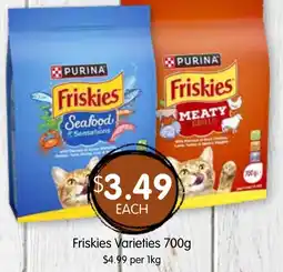Spudshed Friskies Varieties offer
