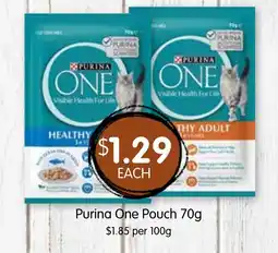 Spudshed Purina One Pouch offer
