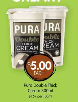 Spudshed Pura Double Thick Cream offer