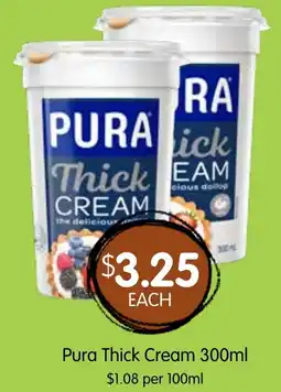 Spudshed Pura Thick Cream offer
