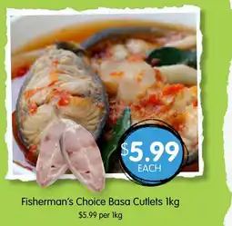 Spudshed Fisherman's Choice Basa Cutlets offer