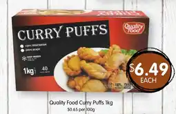 Spudshed Quality Food Curry Puffs offer
