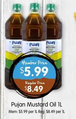 Spudshed Pujan Mustard Oil offer