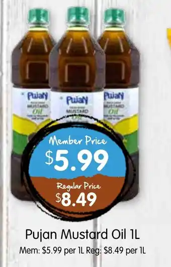 Spudshed Pujan Mustard Oil offer