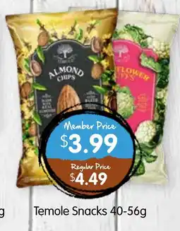 Spudshed Temole Snacks offer