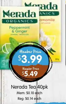 Spudshed Nerada Tea offer