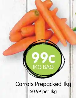 Spudshed Carrots Prepacked offer