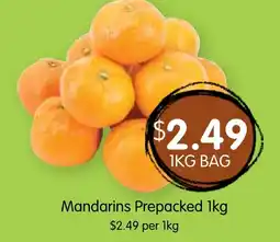 Spudshed Mandarins Prepacked offer