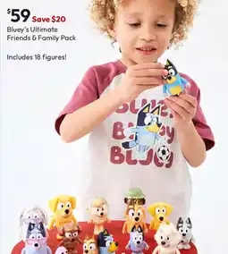 Target Bluey's Ultimate Friends & Family Pack offer