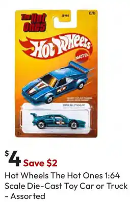 Target Hot wheels the hot ones 1:64 scale die-cast toy car or truck offer