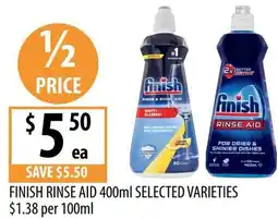 Supabarn FINISH RINSE AID offer