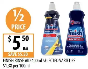 Supabarn FINISH RINSE AID offer
