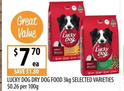 Supabarn LUCKY DOG DRY DOG FOOD offer