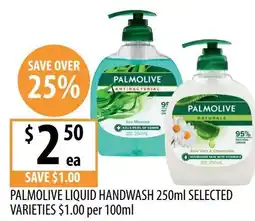 Supabarn PALMOLIVE LIQUID HANDWASH offer