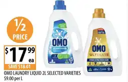Supabarn OMO LAUNDRY LIQUID offer