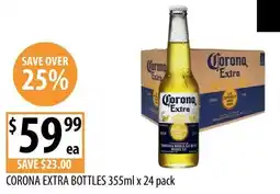 Supabarn CORONA EXTRA BOTTLES offer