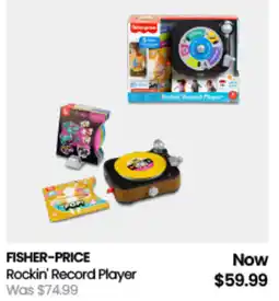 Myer FISHER-PRICE Rockin' Record Player offer