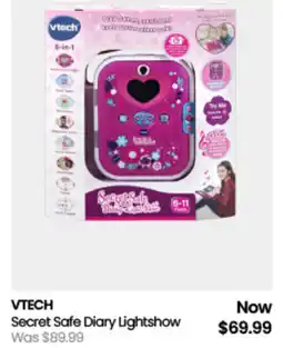 Myer VTECH Secret Safe Diary Lightshow offer