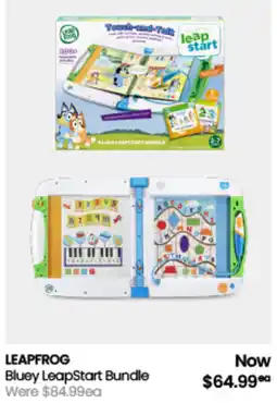 Myer LEAPFROG Bluey LeapStart Bundle Were offer
